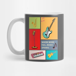 musical instrument Mug